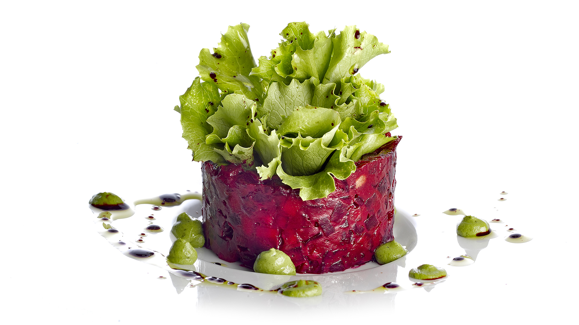 Tartar vegetal de frutas y verduras - Receta de Rodrigo de la Calle