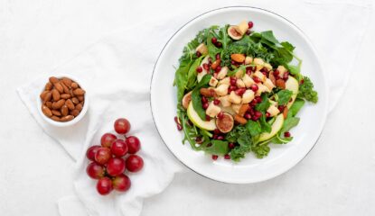 Ensalada de rúcula y espinaca mimaflor